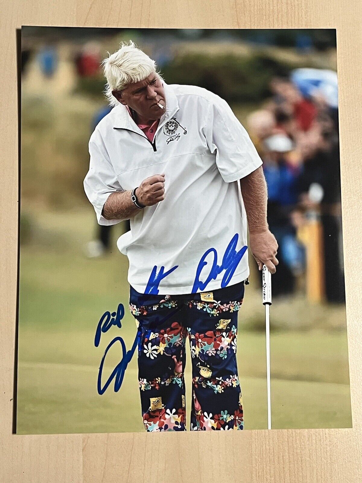 John Daly Hand Signed 8x10 Photo Legendary Golfer Autograph Authentic Rare