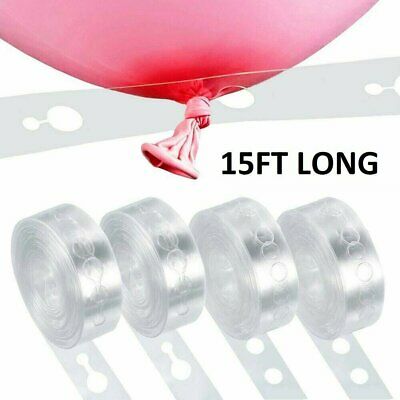 5m Balloon Chain Tape Arch Connect Strip For Wedding Birthday Party Decoration