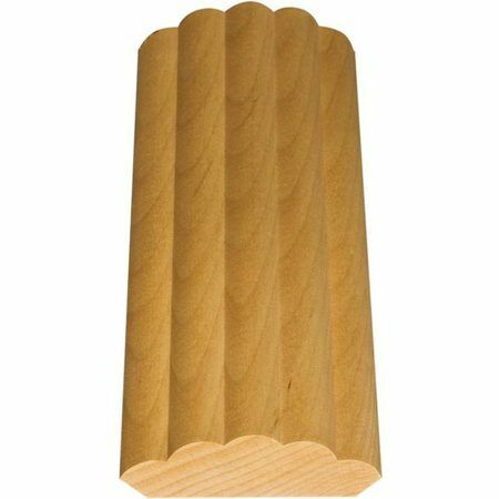 Osborne Wood Products, Inc. 6985.60o 60 X 2 1/2 X 3/4 Reeded Cabinet Corner