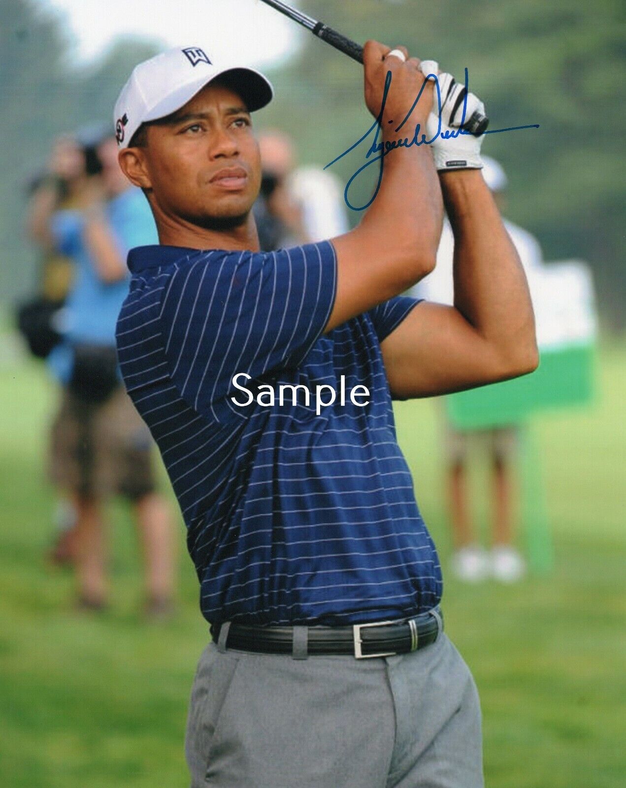 Tiger Woods Autographed Signed Golf Photo 8x10 (reprint)