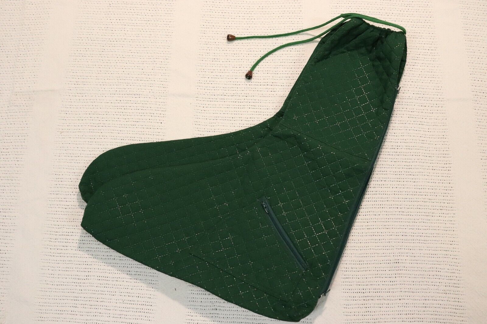Saddle Style Sports Ice Figure Skate Bag- (emerald Green)- Brand New!