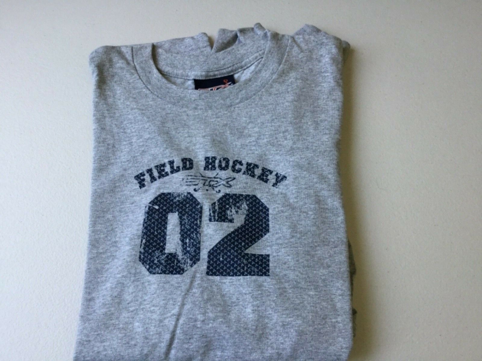 Stx Mens Long Sleeve Field Hockey Tshirt Large Grey ** Brand New***