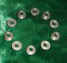 3/32" Axle Ball Bearings-flanged & Shielded-lot Of 10-