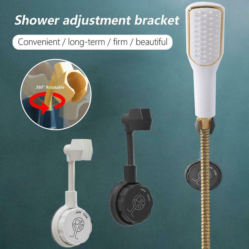 Universal Shower Head Holder Wall Mounted Adjustable Spray Hose Bracket Hook