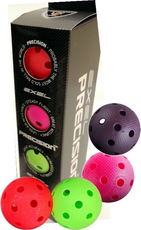Exel Precision Sl Floorball/pickleball Color 4-pack