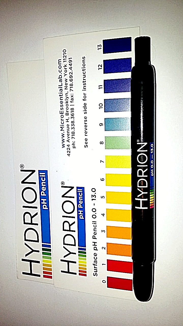 1 Hydrion Insta-chek 0-13 Mechanical Ph Pencil Pen Acid Surface Testing Test Usa
