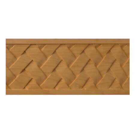 Osborne Wood Products, Inc. 7413.96pg 3 1/2 X 1/2 X 96 Basket Weave Moulding In
