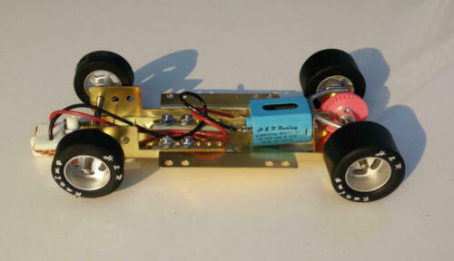 H&r Racing Hrch05 Adjustable Chassis W/ 40,000 Rpm Motor 1:24 Slot Car