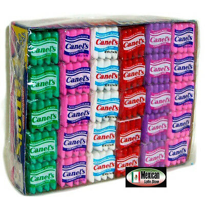 Canels 4 Pastillas Chewing Gum Original 60-pc-10-oz Box Mexican Candy Gum