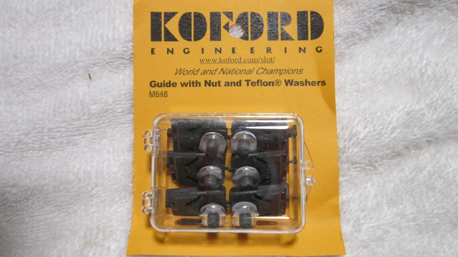 Koford Engineering Guide With Nut And Teflon Washers