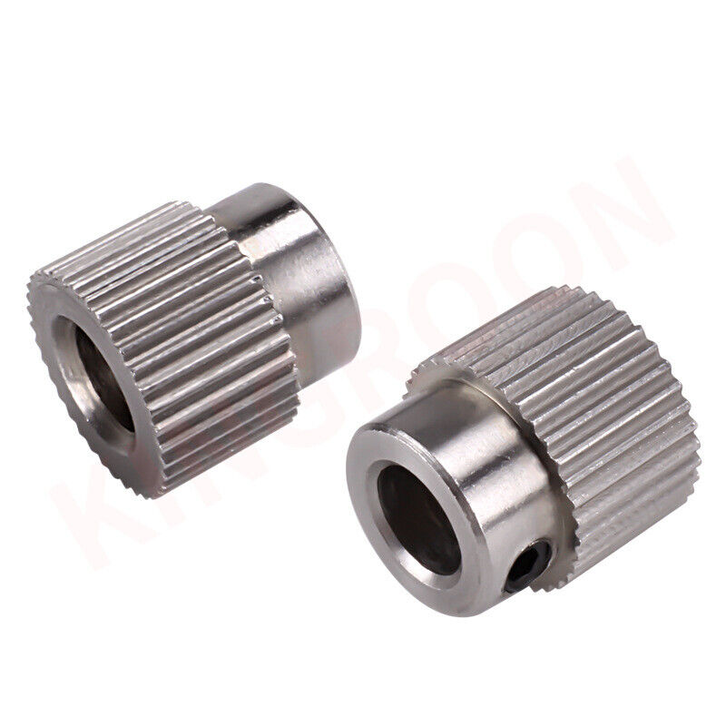 5pcs 3d Printer Accessory Mk7/mk8 Stainless Steel Extrusion 26/36 Feed Wheel