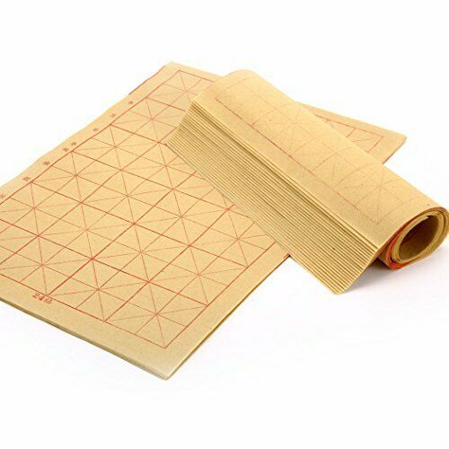 Teagas Chinese Calligraphy Brush Ink Writing Grid Sumi Paper/xuan Paper/rice ...