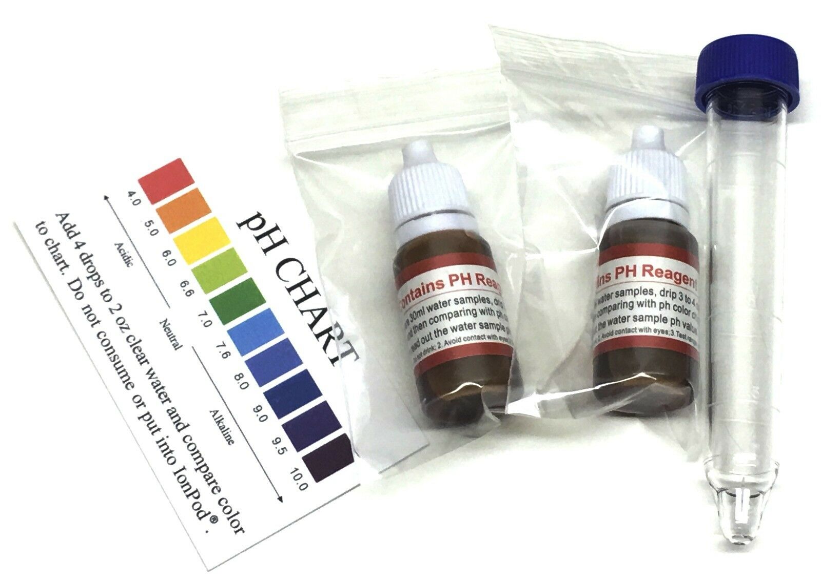 Ph Test Drops - Ph Checker Kit Alkaline Drinking Water Test - 2pk Super Kit