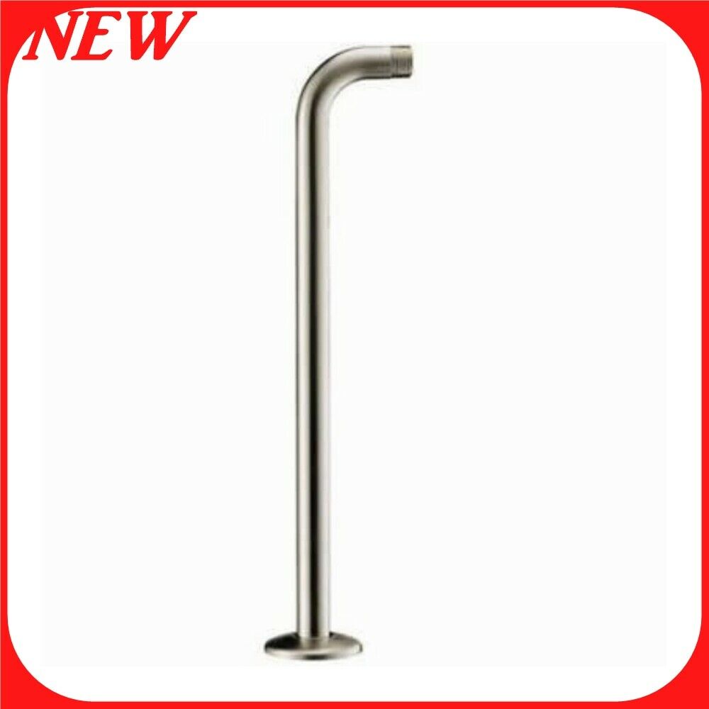 Universal Fit 15" Right Angle Showerarm W/ Escutcheon Brushed Nickel      R9
